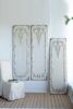 Set of 3 Large White Wall Art Panel, Rectangle Wall Sculpture, Wall Décor for Living Room Dining Room Office Bedroom, 21" x 71"