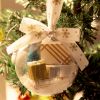 Funny Christmas Ball Ornaments, Mini Hanging Decorations for Family and Friends