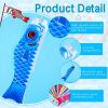 1pc, Carp Streamer, Digital Printing Carp Streamer, DIY Festival Carp, Spring Decor, Outdoor Decor, Garden Decoration