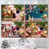 Funny Christmas Ball Ornaments, Mini Hanging Decorations for Family and Friends